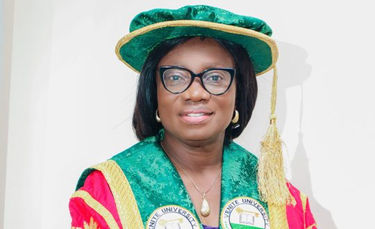 Venite University appoints Prof Charity Aremu as new Vice-Chancellor after race of 25 candidates.