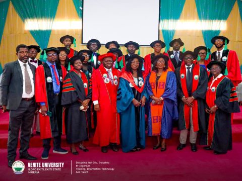 Prof Charity Aremu Inaugurated as Venite University’s Second Substantive Vice-Chancellor