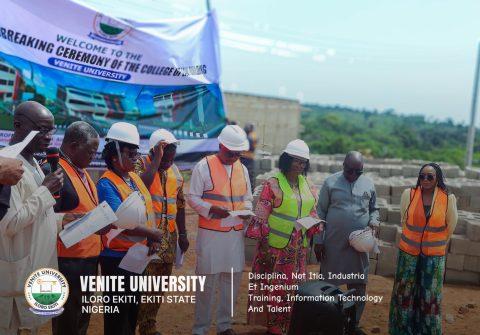 VENITE UNIVERSITY DRIVES INSTITUTIONAL EXPANSION WITH NEW LAW COLLEGE PROJECT
