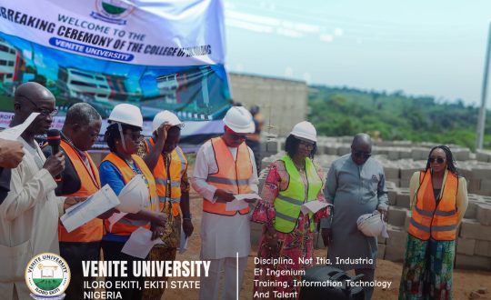 VENITE UNIVERSITY DRIVES INSTITUTIONAL EXPANSION WITH NEW LAW COLLEGE PROJECT