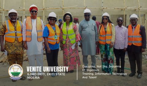 VENITE UNIVERSITY LEADERSHIP INSPECTS KEY INFRASTRUCTURAL PROJECTS
