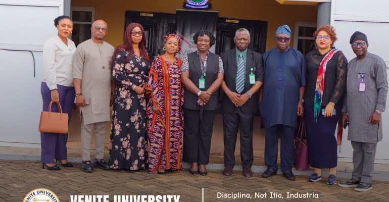 NUC COMMENDS VENITE UNIVERSITY DURING LICENCE VALIDATION , LAUDS RAPID DEVELOPMENT AND STANDARDS